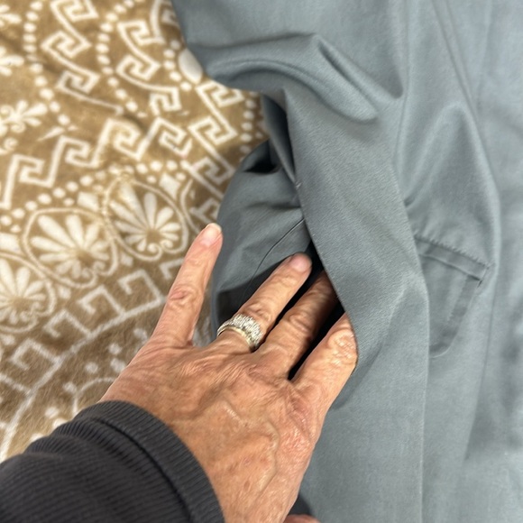 London Fog Limited Edition Trench Coat with removable lining -Blue - Picture 12 of 12